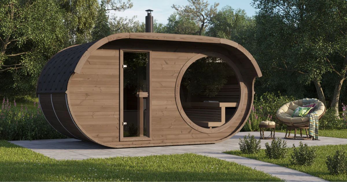 sauna ovale