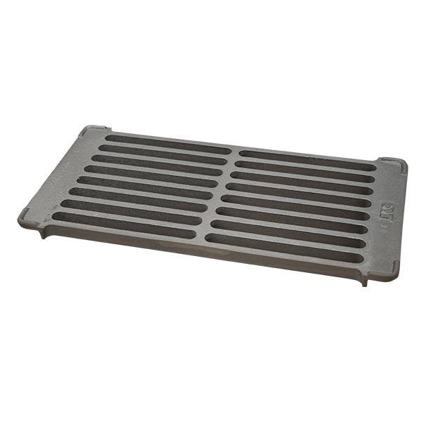 Grille métallique pour poêle extérieur