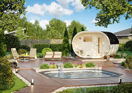Sauna de jardin Anette 3 m²