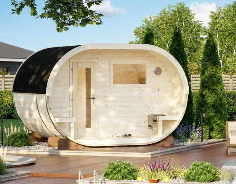 Sauna de jardin Anette 3 m²