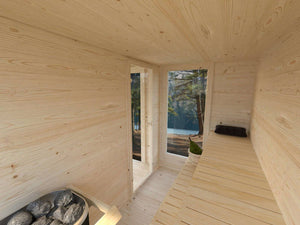 Sauna Sanna 12,8 m² Slide