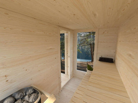 Sauna Sanna 12,8 m² Slide