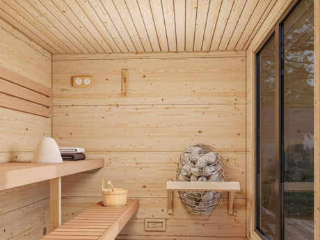 Sauna d’extérieur Grace 5,3 m²