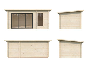 Sauna Sanna 12,8 m² Slide