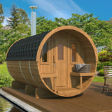 Sauna Extérieur avec Terrasse
