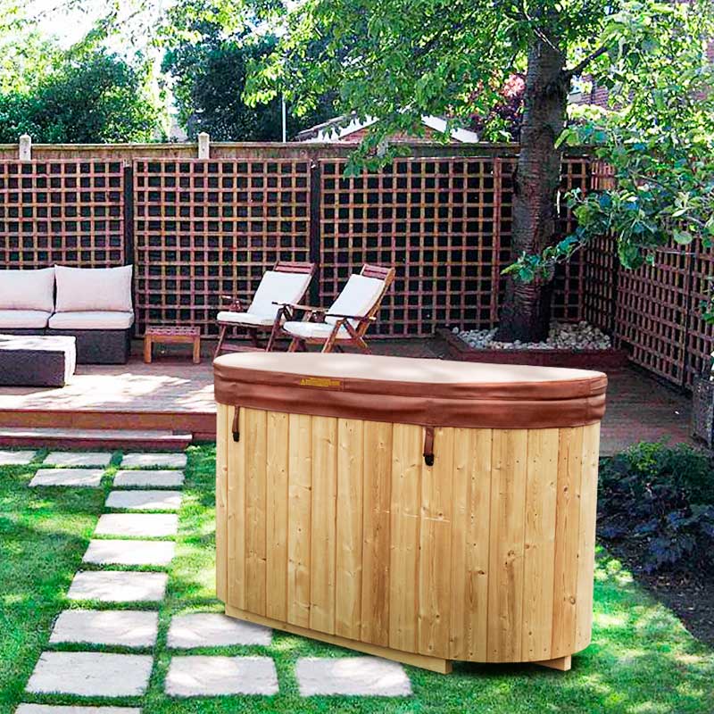 Bain nordique ovale 2 places