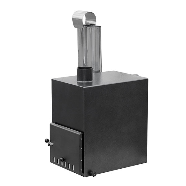 Poêle extérieur aluminium 35 kW pour bain nordique