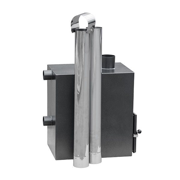 Poêle extérieur aluminium 35 kW pour bain nordique