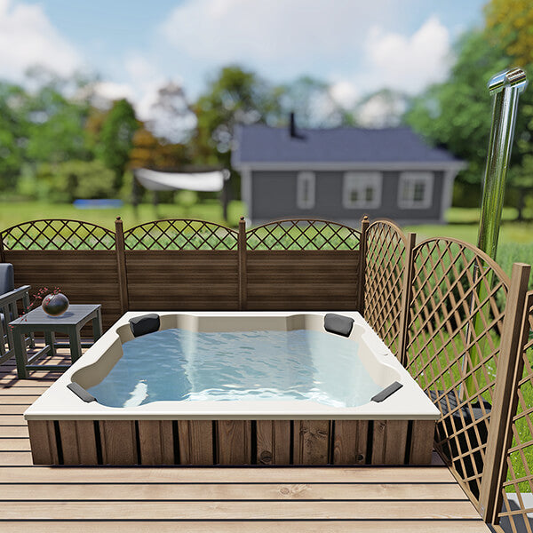 Bain nordique Quattro terrasse