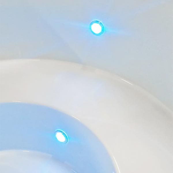 2 Lumières LED pour bain nordique