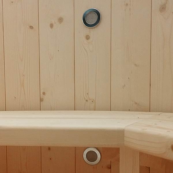 2 Lumières LED pour bain nordique