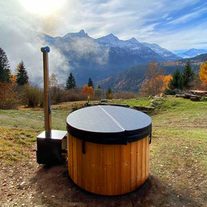 Bain nordique rond Ø1.8m pour 4 personnes