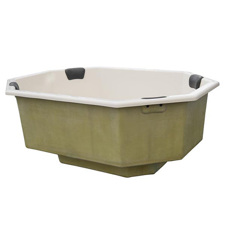 Bain nordique Octa 2,4 × 1,8 m pour terrasse