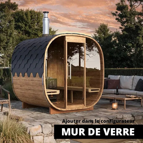 Sauna cube 2-2,3m SQR2