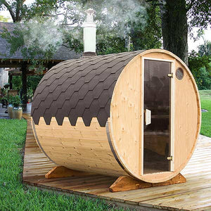 Sauna tonneau 2m