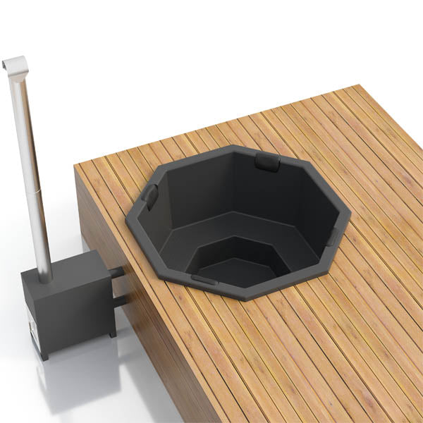 Bain nordique Octa 1,8 m pour terrasse