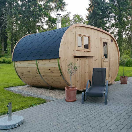 Sauna tonneau ovale S424