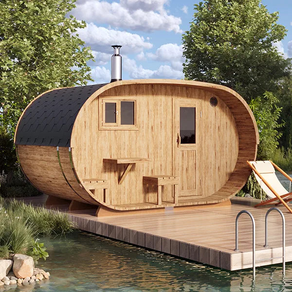 Sauna tonneau ovale S424V