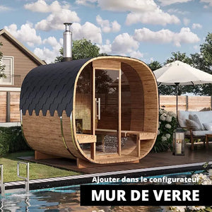 Fiche Sauna Cube SQR2V