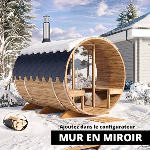 Sauna tonneau 2,8m S28V