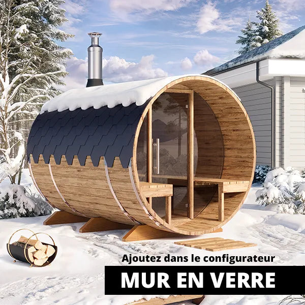 Sauna tonneau 2,8m S28V
