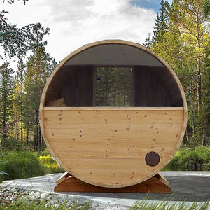 Sauna tonneau 1.6m - 3 personnes