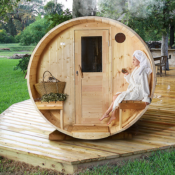 Sauna tonneau 2,4m