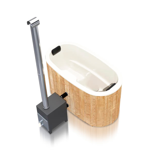 Bain nordique ovale 2 places