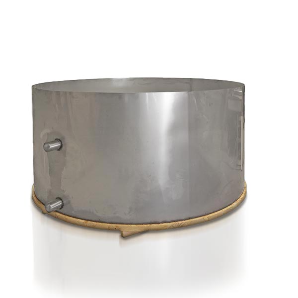 Spa en bois avec insert inox pour 3-8 pers.