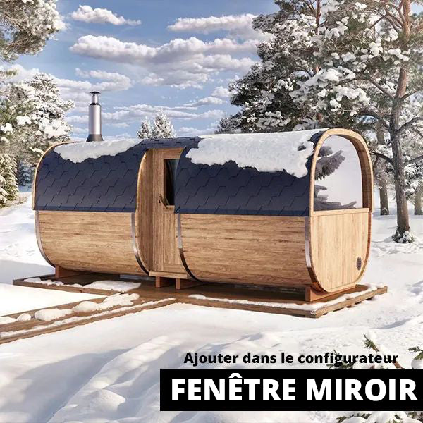 Sauna tonneau 5m S5P