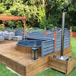 Bain nordique Octa 1,8 m pour terrasse
