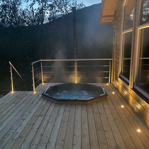 Bain nordique Octa 1,8 m pour terrasse