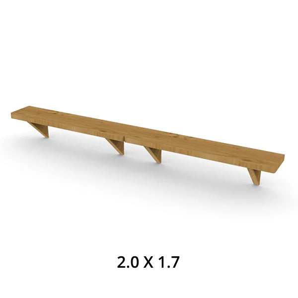 Étagère en Thermowood pour Quattro