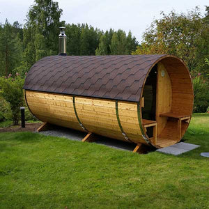 Sauna tonneau 4m S4PV