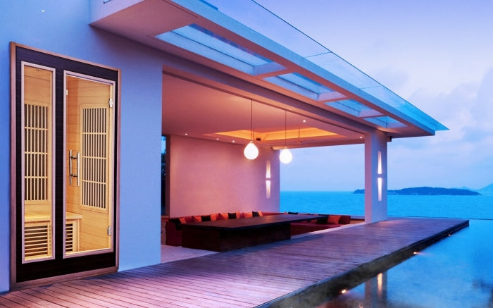 Sauna infrarouge d'intérieur 2 places | Harvia cabine