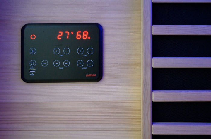Sauna infrarouge d'intérieur 2 places | Harvia cabine