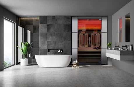Sauna infrarouge d'intérieur 2 places | Harvia cabine