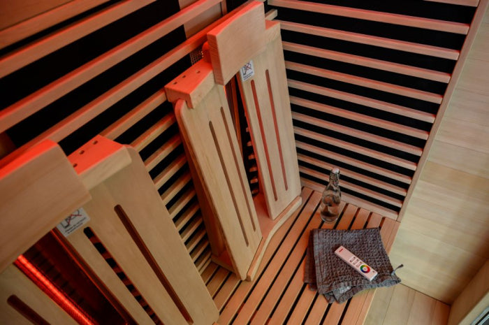 Sauna infrarouge d'intérieur 2 places | Harvia cabine