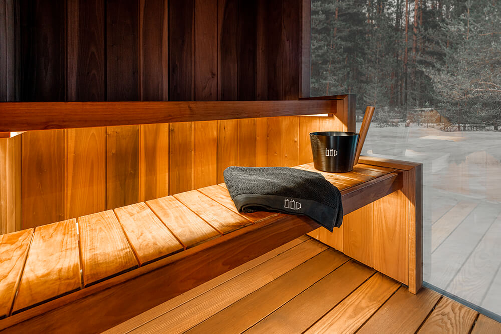 Sauna extérieur de luxe 2 à 3 places | ÖÖD Mirror