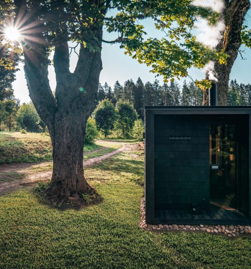 Sauna extérieur de luxe 2 à 3 places | ÖÖD Mirror