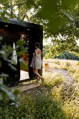 Sauna extérieur de luxe 2 à 3 places | ÖÖD Mirror