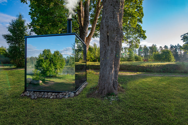 Sauna extérieur de luxe 2 à 3 places | ÖÖD Mirror