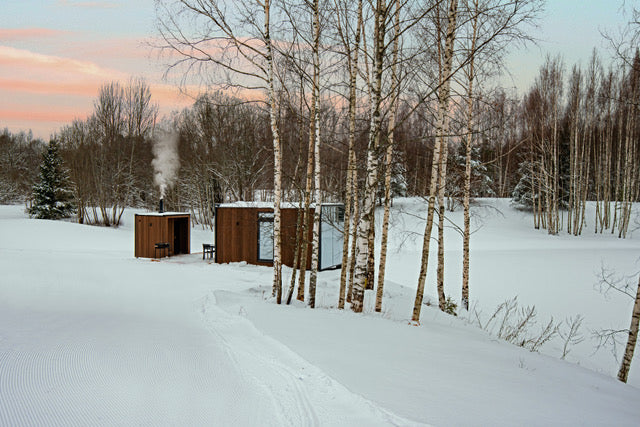 Sauna extérieur de luxe 2 à 3 places | ÖÖD Mirror