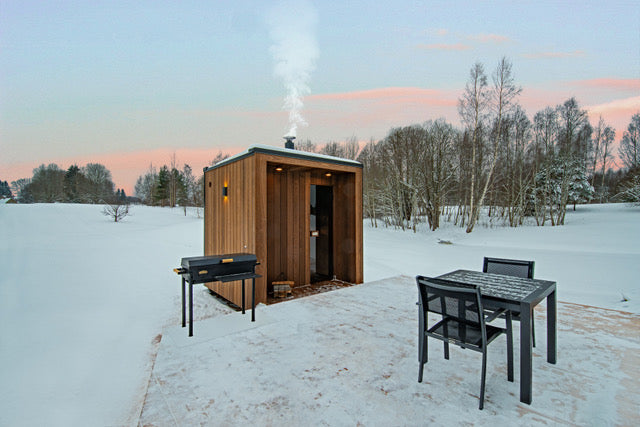 Sauna extérieur de luxe 2 à 3 places | ÖÖD Mirror