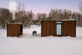 Sauna extérieur de luxe 2 à 3 places | ÖÖD Mirror