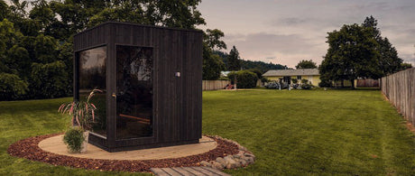Sauna extérieur de luxe 4 à 6 places | Harvia Nordic Misty