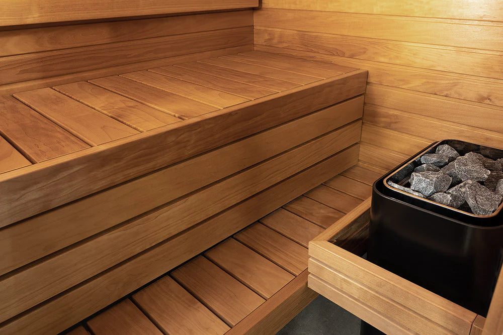 Sauna traditionnel de luxe 2 à 3 places | Auroom Cala Wood