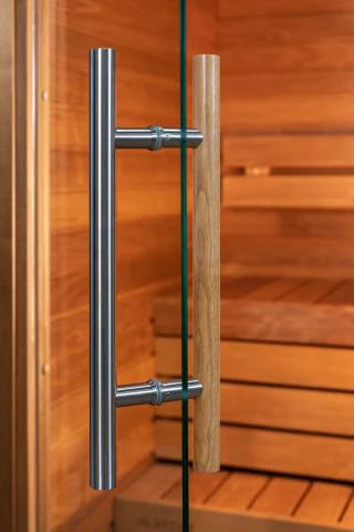 Sauna traditionnel de luxe 2 à 3 places | Auroom Cala Wood