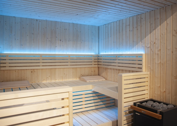 Sauna traditionnel d'intérieur 5 places | Harvia cabine