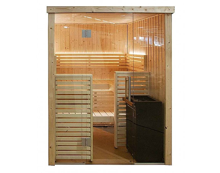 Sauna traditionnel d'intérieur 2 à 3 places | Harvia cabine